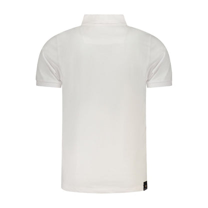 Accademia Militare White Cotton Men's Polo Shirt