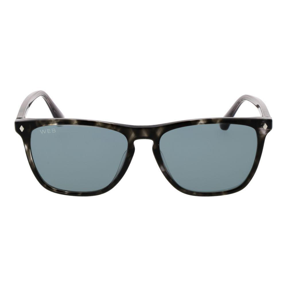 Web Black Acetate Sunglasses