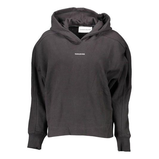 Calvin Klein Black Cotton Women's Hoodie
