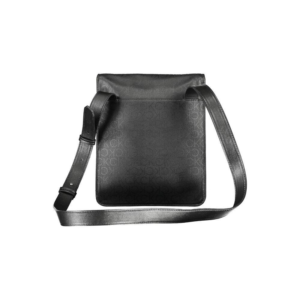 Calvin Klein Black Polyester Mens Shoulder Bag