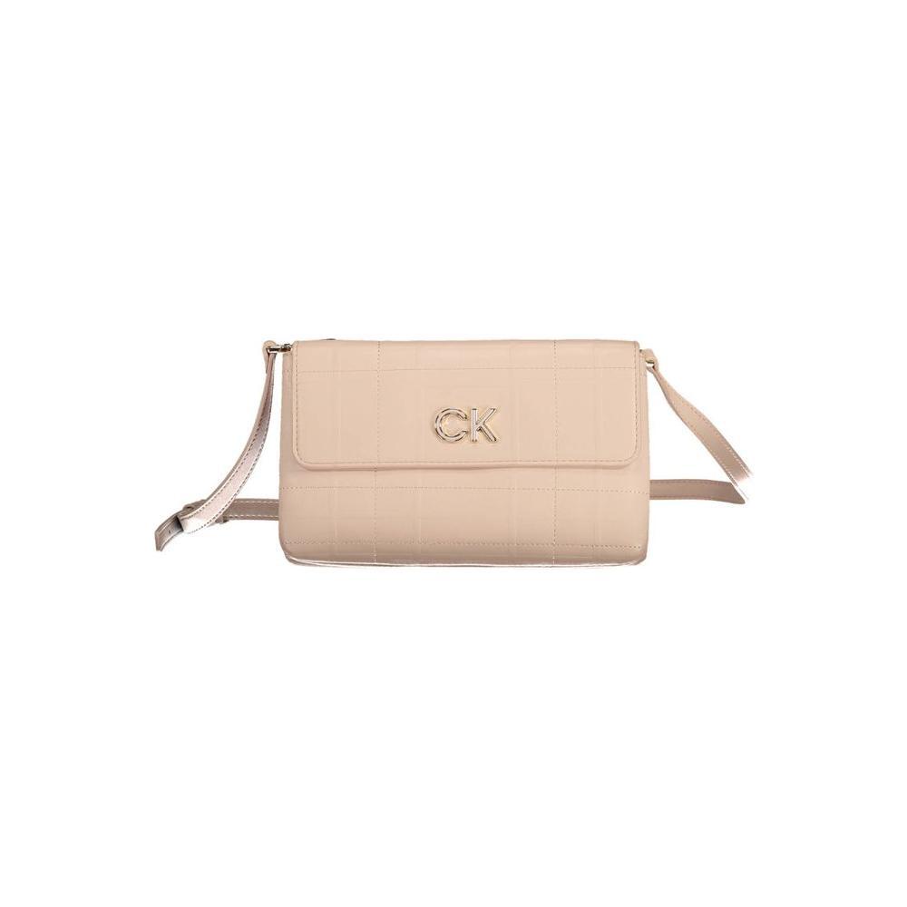 Calvin Klein Rosa Polyurethane Women Handbag
