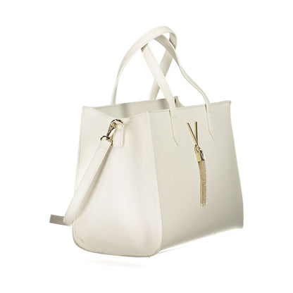 Mario Valentino White Polyurethane Women Handbag