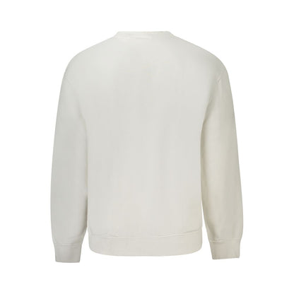Calvin Klein White Cotton Men's Sweatshirt