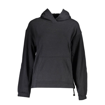 Calvin Klein Nero Cotton Women Sweatshirt