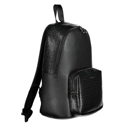 Calvin Klein Black Polyester Men's Backpack