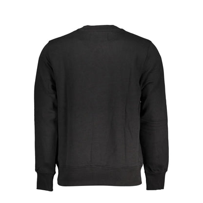 Calvin Klein Nero Cotton Men Sweatshirt