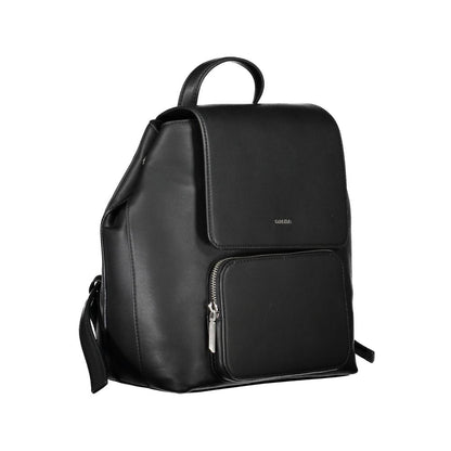 Calvin Klein Nero Polyester Women Backpack