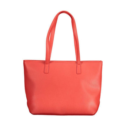 Mario Valentino Rosso Poliuretano Women Handbag