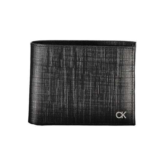 Calvin Klein Black Leather Mens Wallet