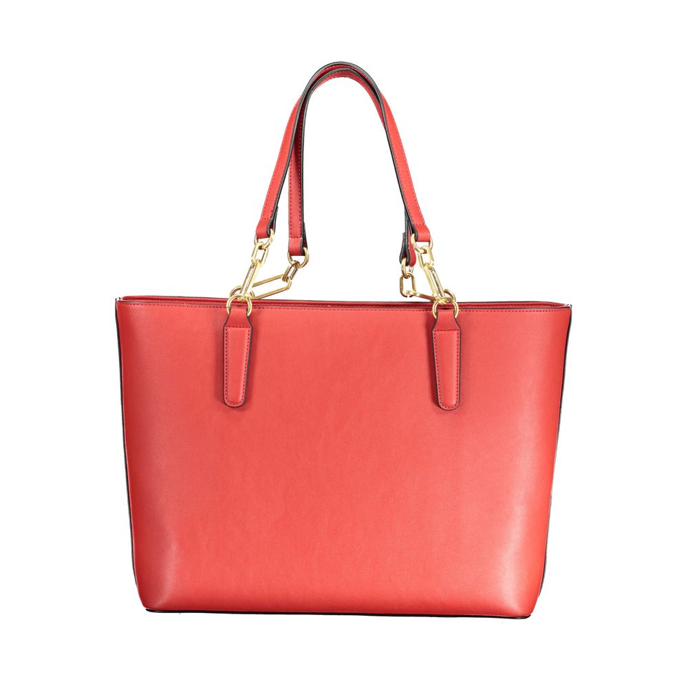 Mario Valentino Rosso Polyurethane Women Handbag