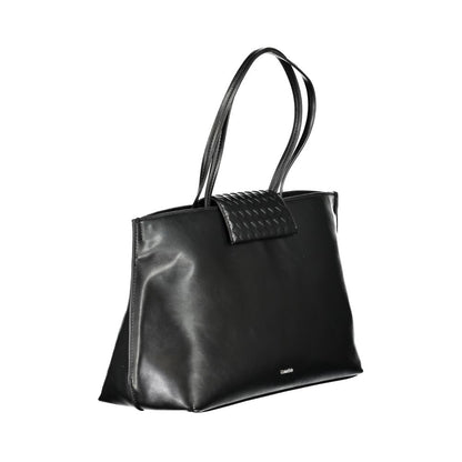 Calvin Klein Black Polyester Women Handbag