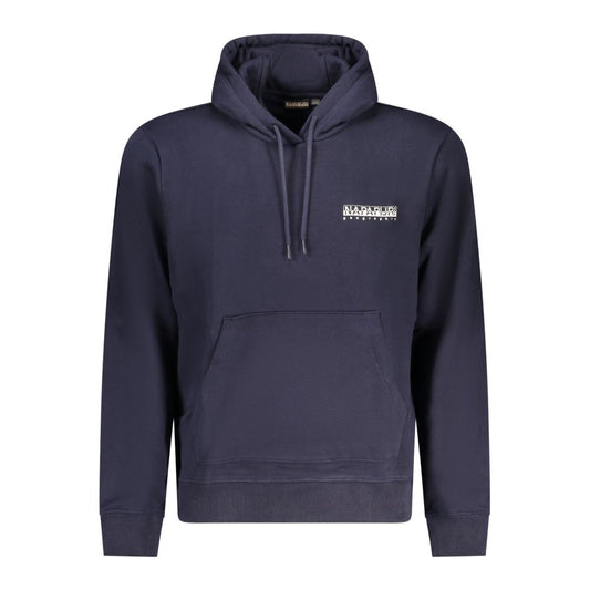 Napapijri Blue Cotton Men's Hoodie