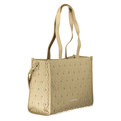 Mario Valentino Beige Polyurethane Women Handbag