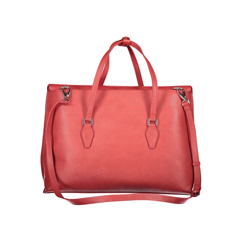Mario Valentino Red Polyurethane Women Handbag