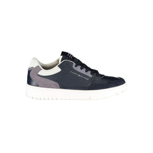 Tommy Hilfiger Blue Polyurethane Men Sneaker