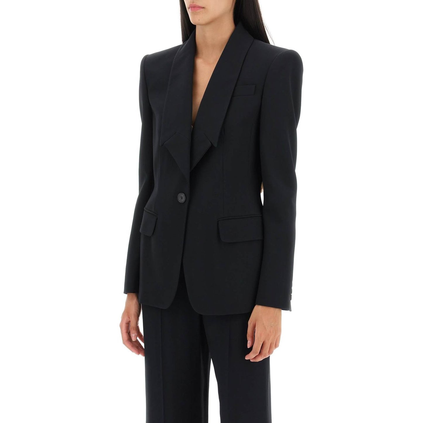 Alexander Mcqueen upside-down lapel jacket Jackets Alexander Mcqueen