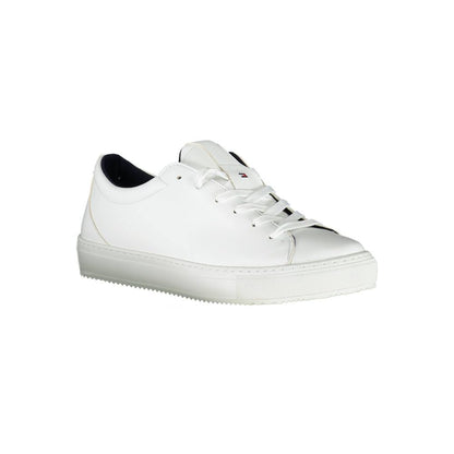Tommy Hilfiger Bianco Synthetic Women Sneaker