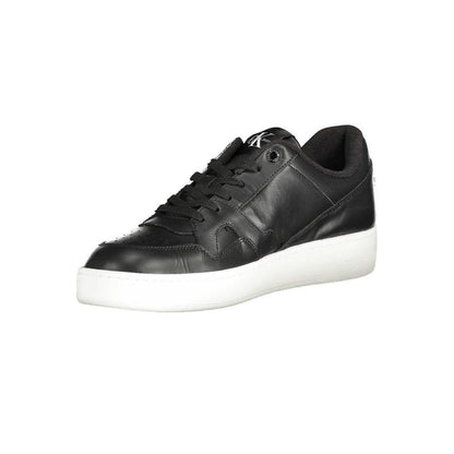Calvin Klein Black Polyester Men Sneaker