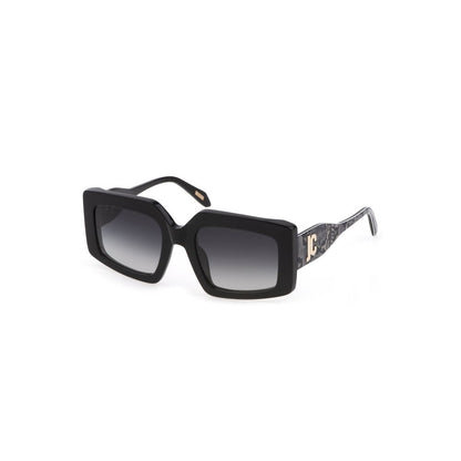 Just Cavalli Black Plastic Women Sunglass