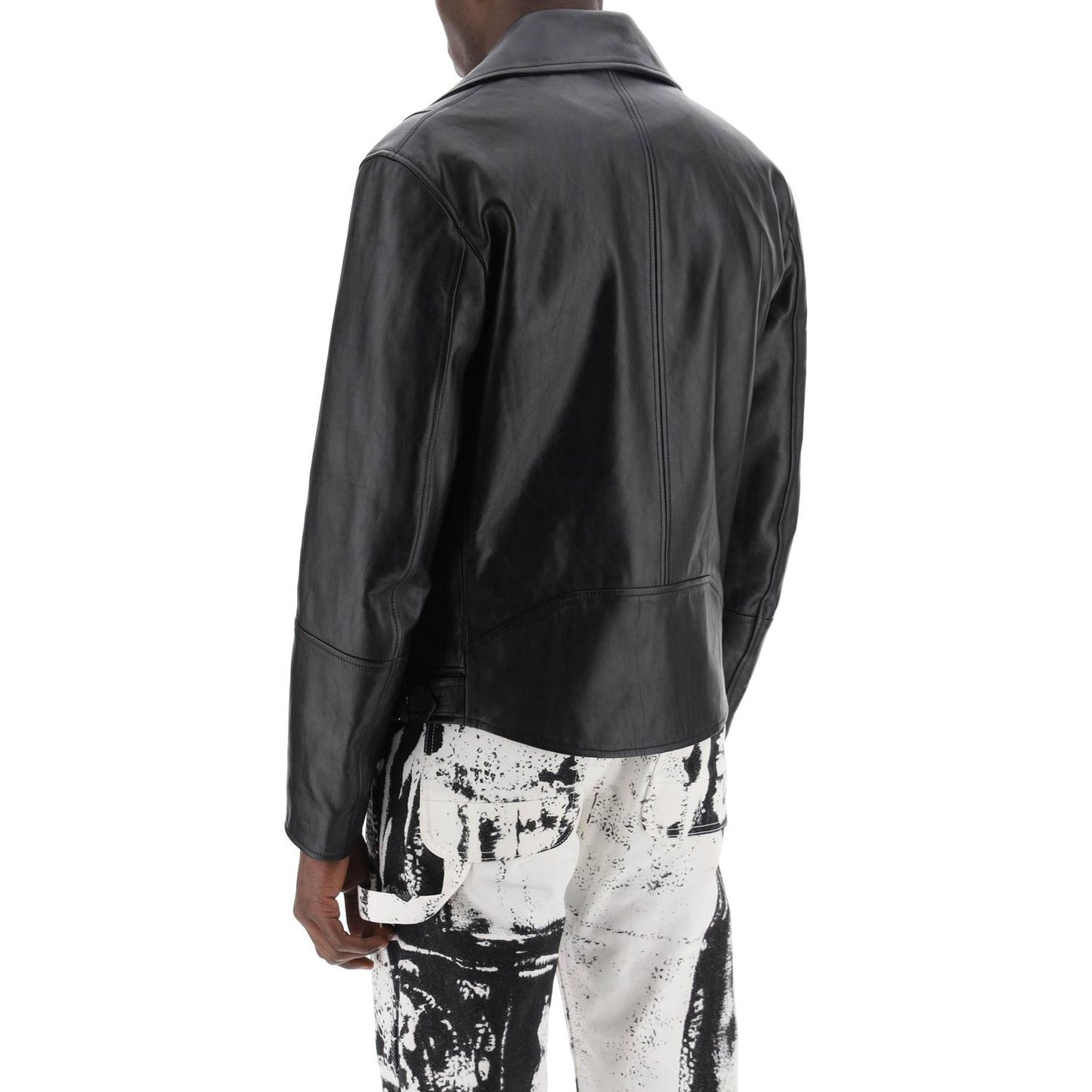 Alexander Mcqueen nappa biker jacket Jackets Alexander Mcqueen