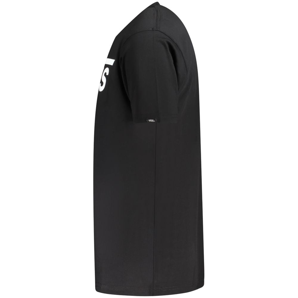 Vans Nero Cotton Men's T-Shirt