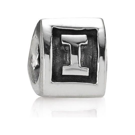 PANDORA CHARMS Mod. LETTER I INITIAL BEAD