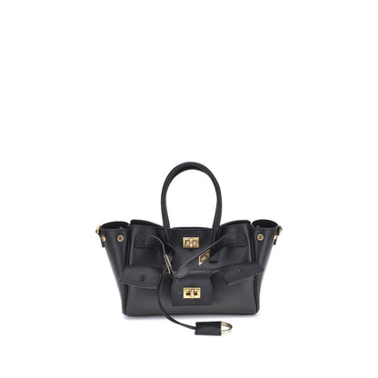 Balenciaga Black Calf Leather Bos Taurus Handbag