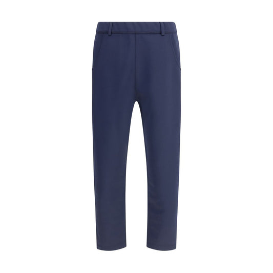 Prada Blue Polyester Casual Pants