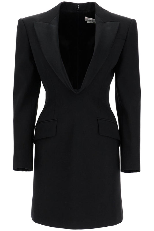 Alexander Mcqueen jacket-style mini dress Dresses Alexander Mcqueen