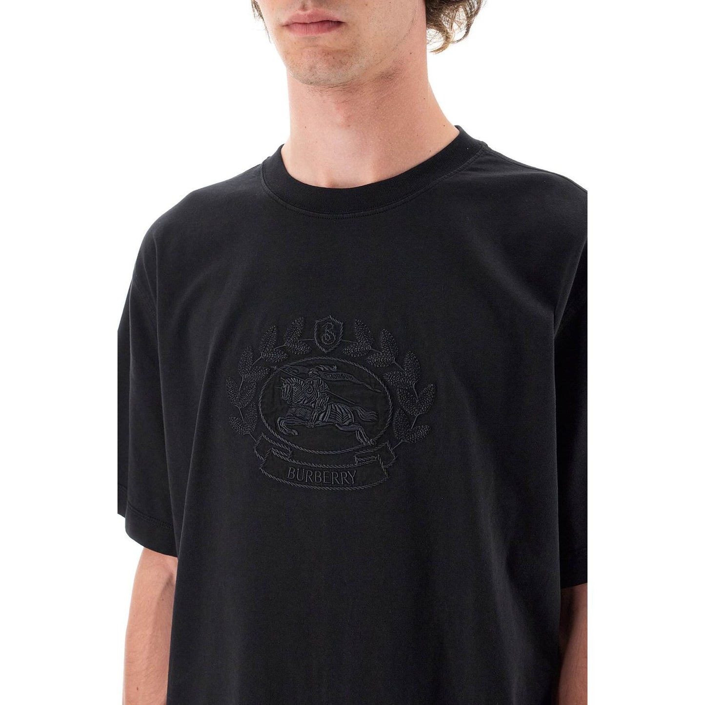 Burberry "ekd emblem t-shirt