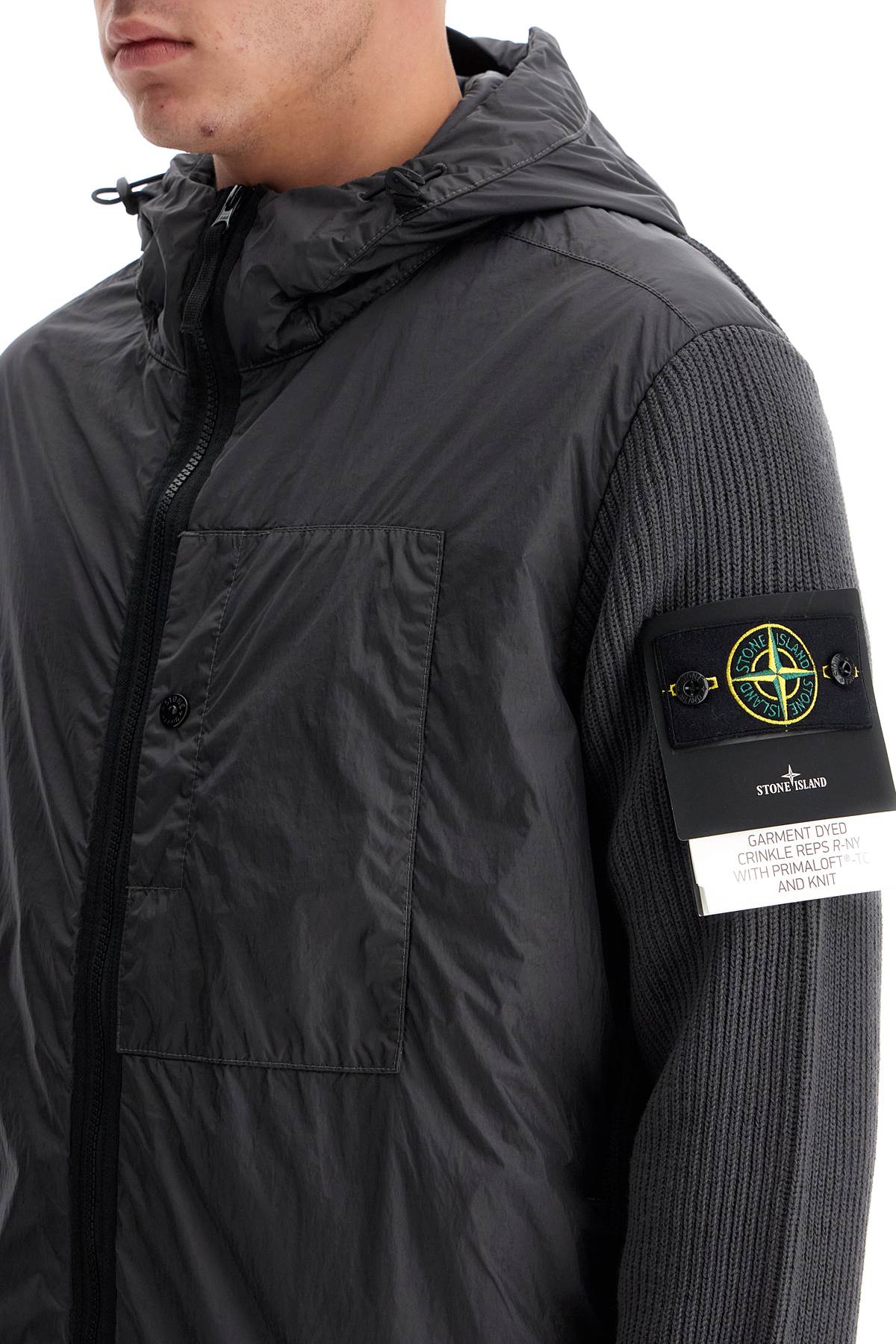 Stone Island Stone Island hybrid crinkle reps r-n