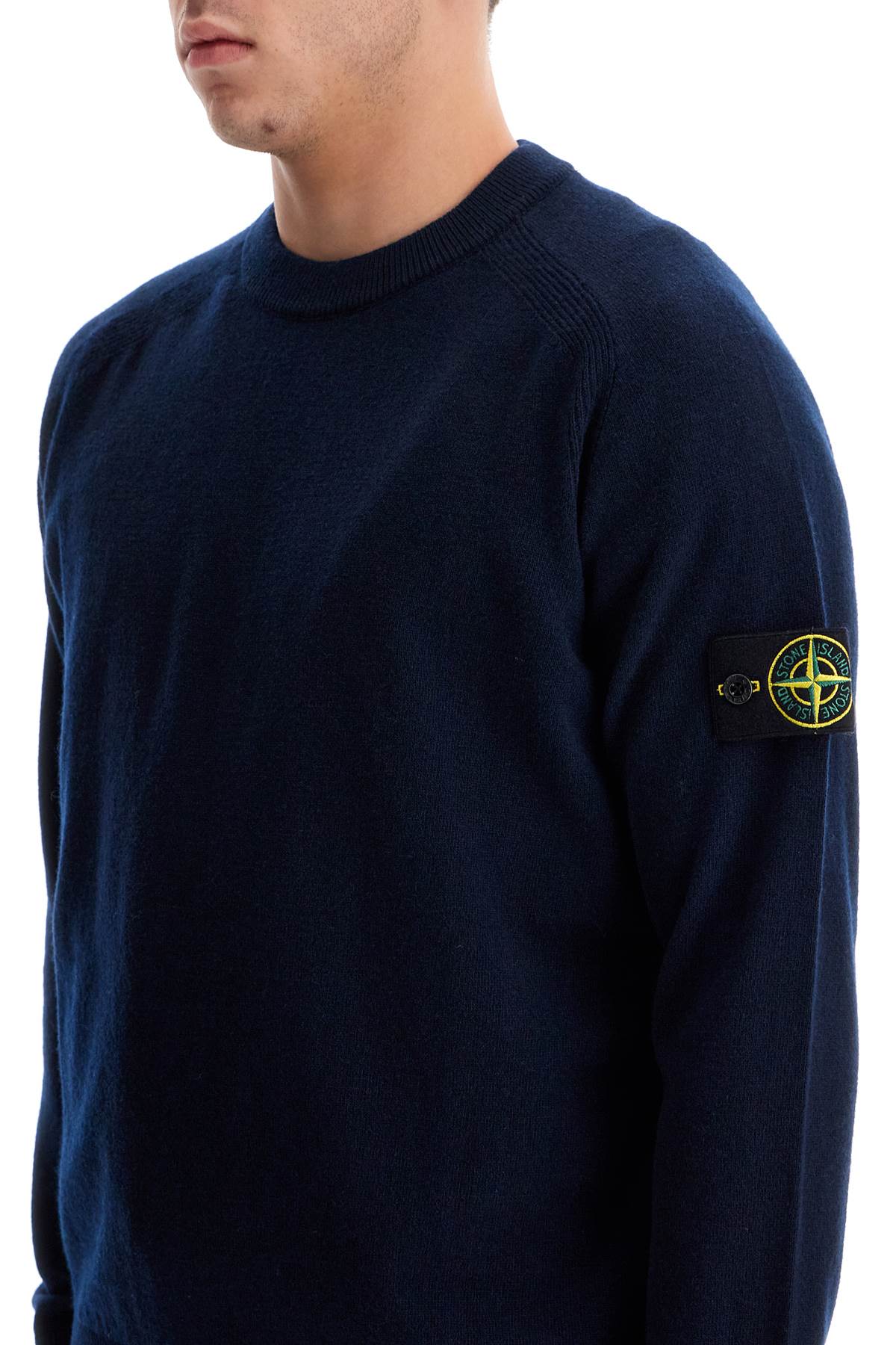 Stone Island rws wool raglan pullover