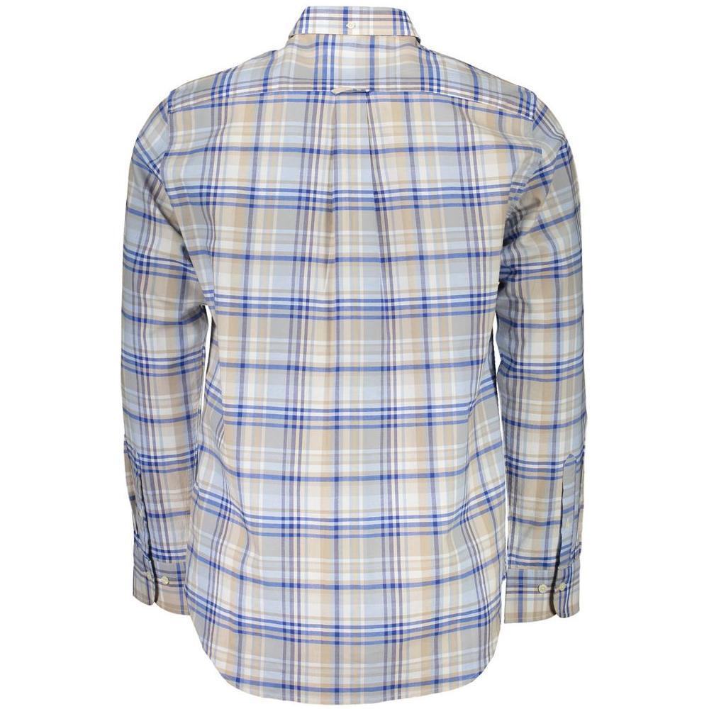 Gant Azzurro Organic Cotton Men Shirt
