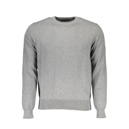North Sails Grigio Cotton Men Sweater