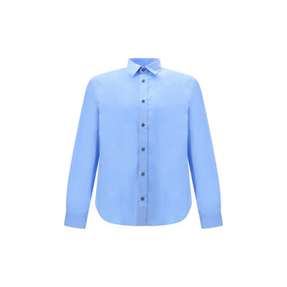Prada Light Blue Cotton Dress Shirt