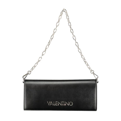 Mario Valentino Black Polyurethane Women Handbag