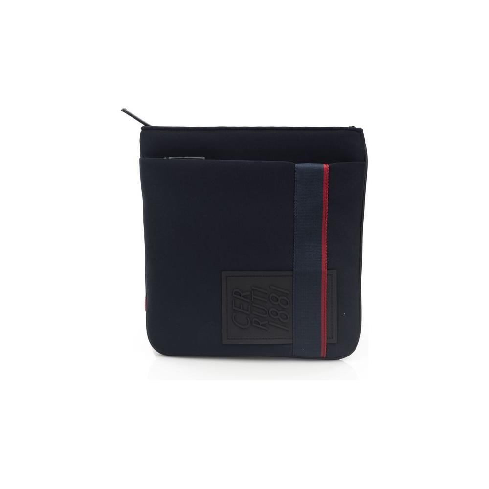 حقيبة ساعي البريد للرجال من البوليستر باللون الأزرق من شيروتي 1881