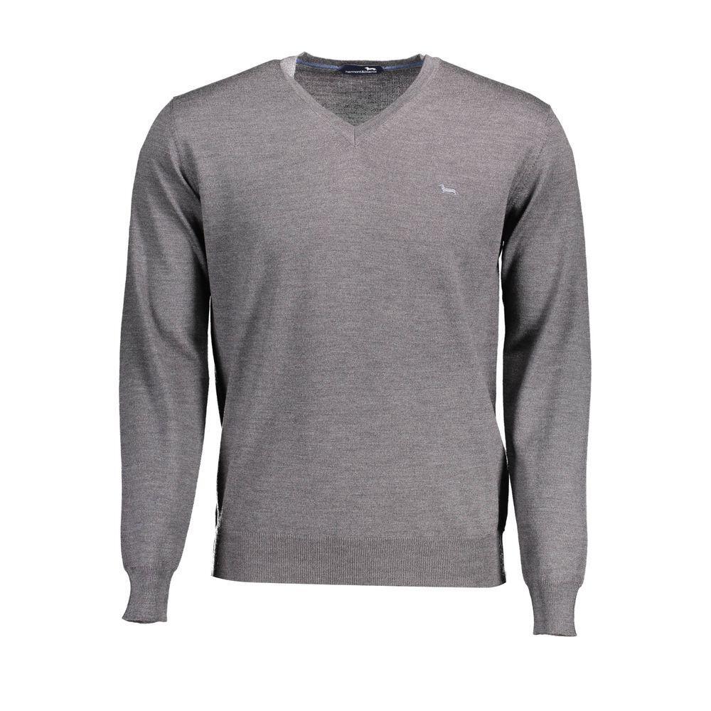 Harmont & Blaine Grigio Lana Uomo Maglia
