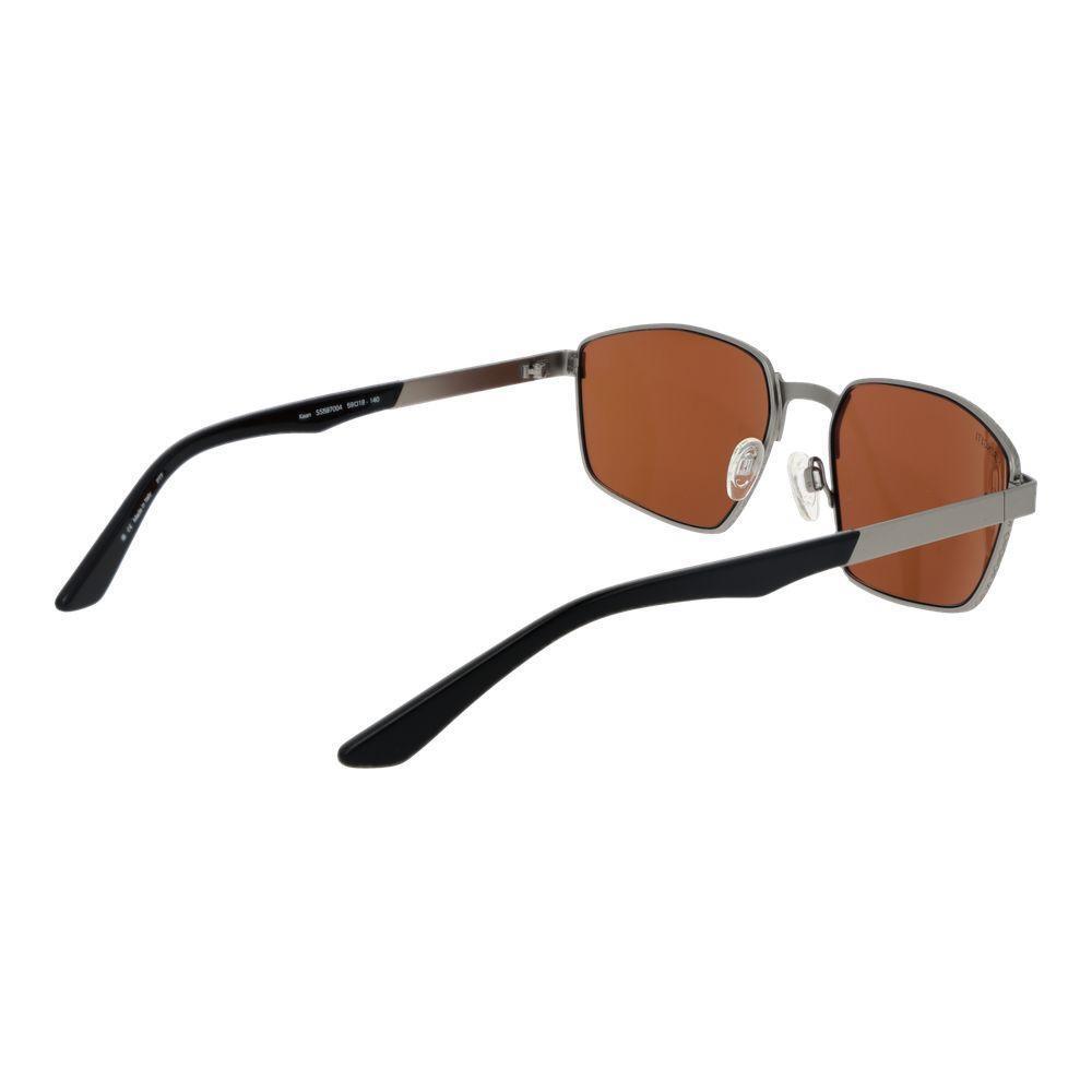 Serengeti Gray Metal Sunglasses