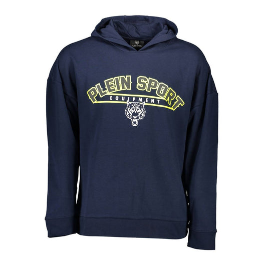 Plein Sport Blue Cotton Men's Sweatshirt