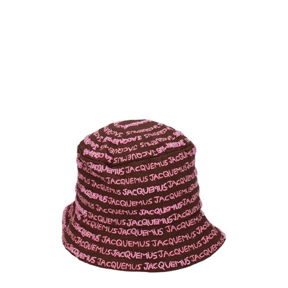 Jacquemus Brown Cotton Bucket Hat