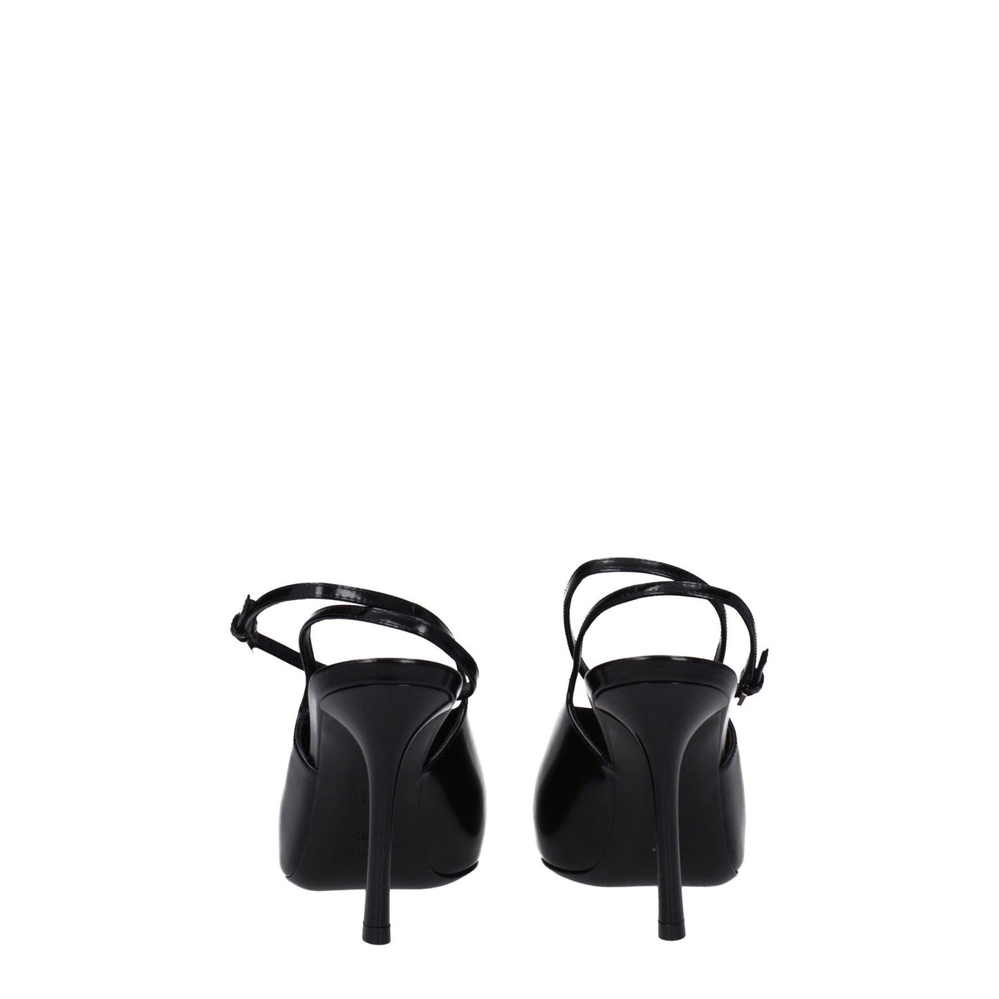 Givenchy Black Leather High Heel Pumps