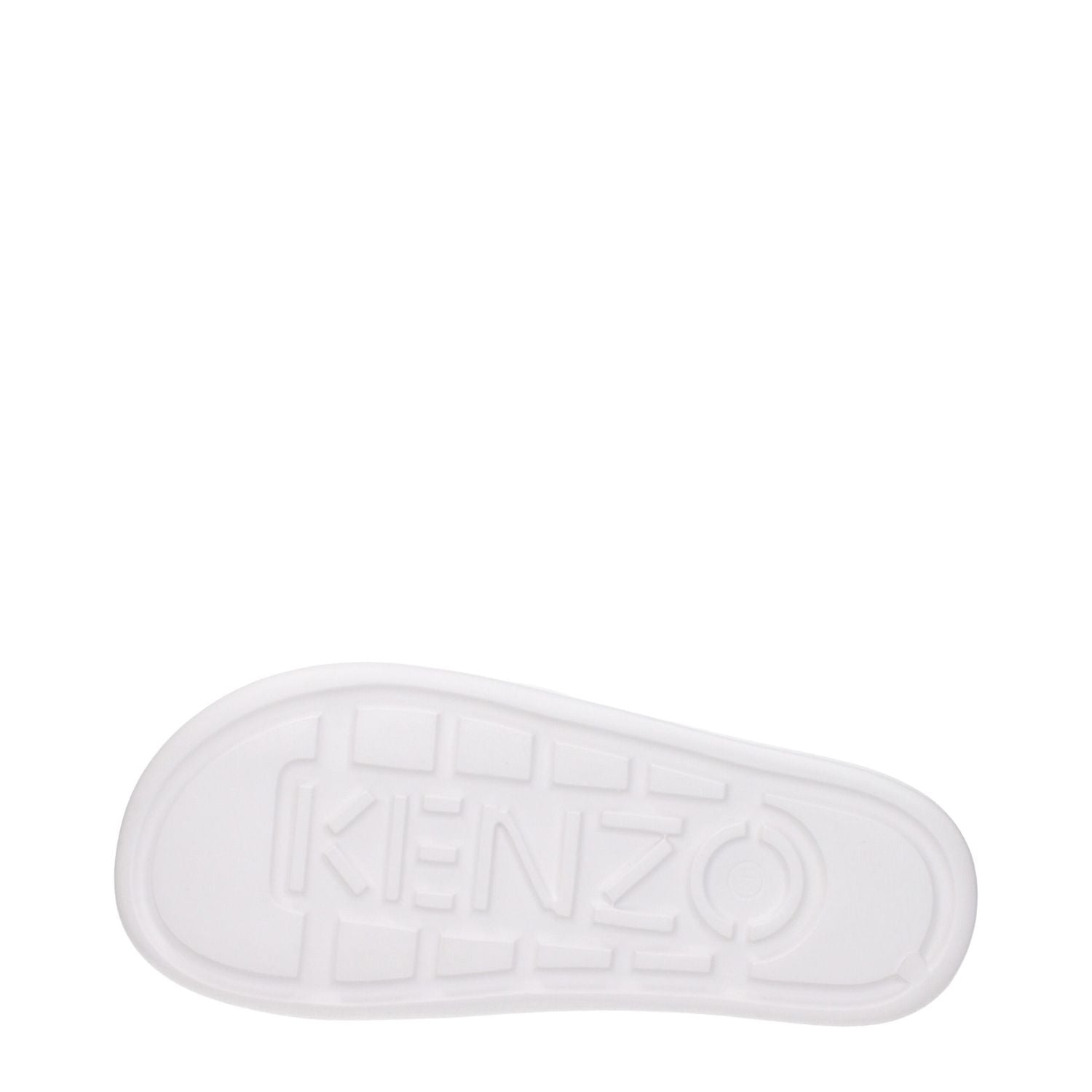 Kenzo White Cotton Slippers