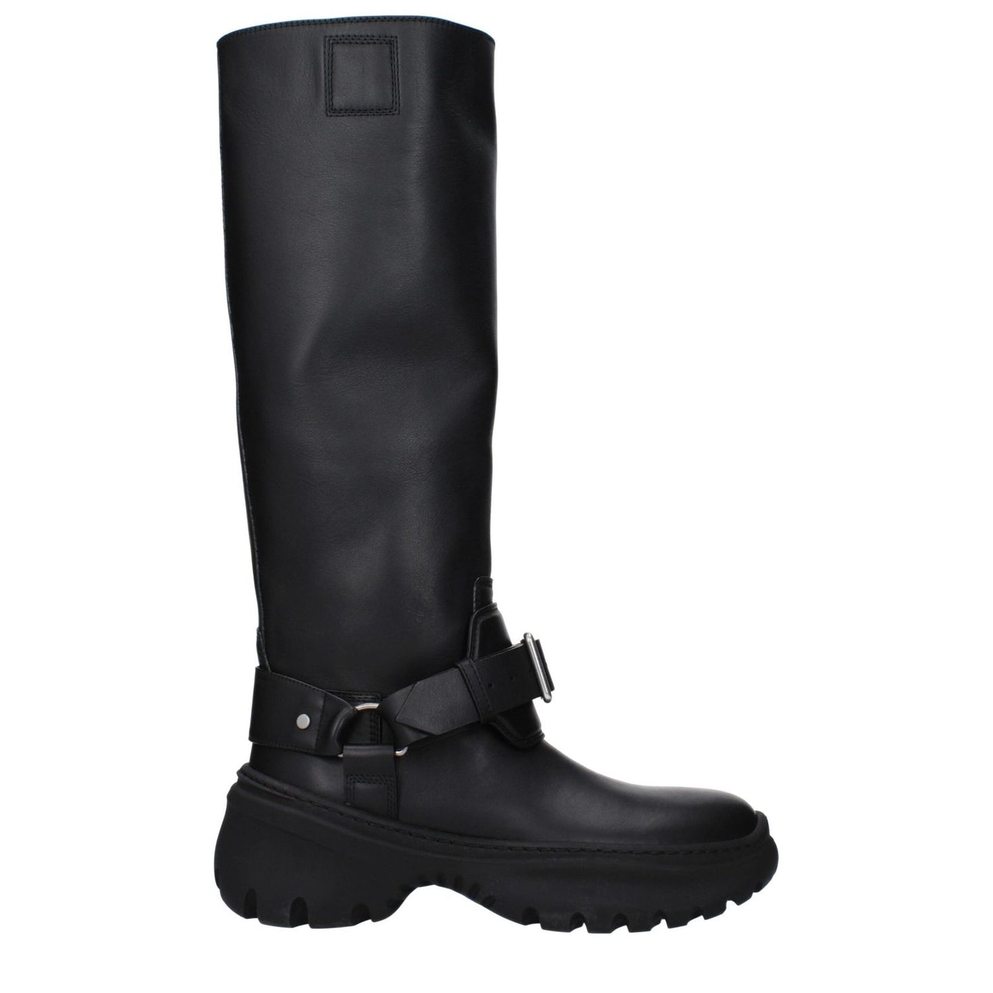 Burberry Black Leather Boots