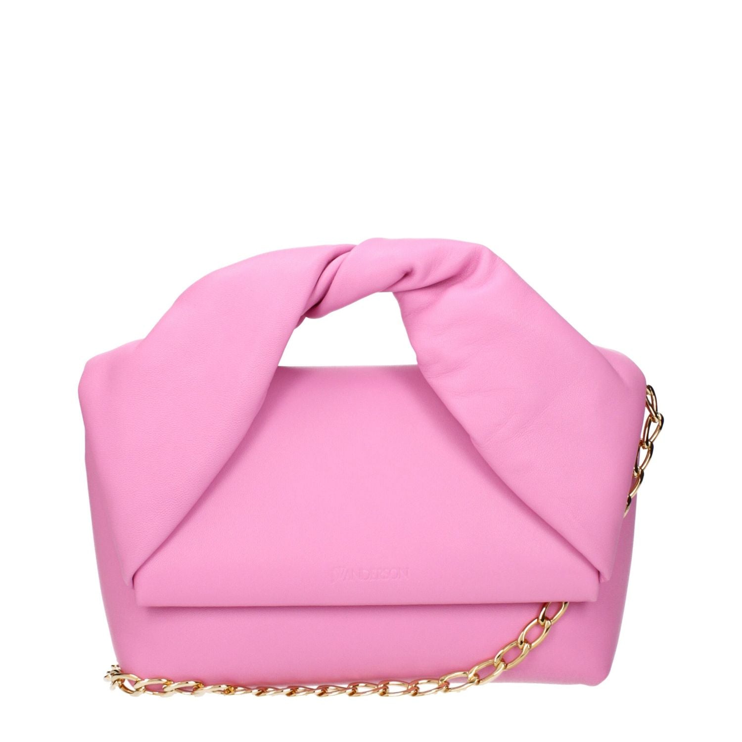 Jw Anderson Pink Leather Handbag