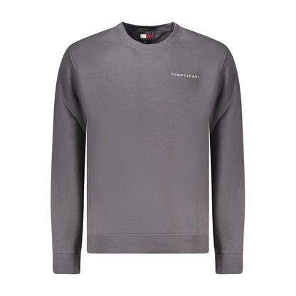 Tommy Hilfiger Grigio Cotton Men's Sweatshirt