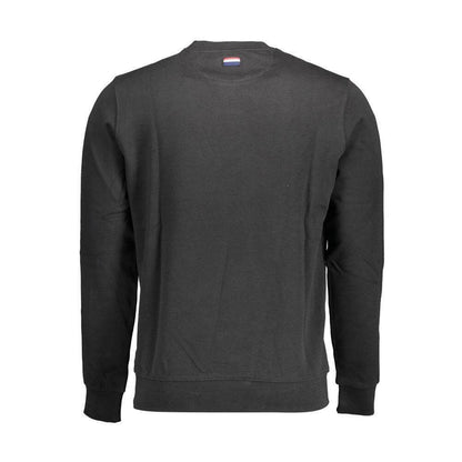 U.S. POLO ASSN. Black Cotton Men Sweatshirt
