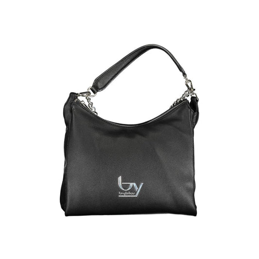 BYBLOS Black Polyurethane Women Handbag