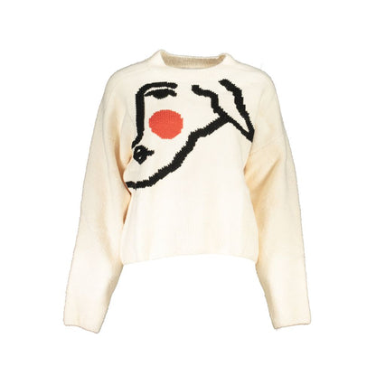 Desigual Bianco Acrylic Women's Sweater
