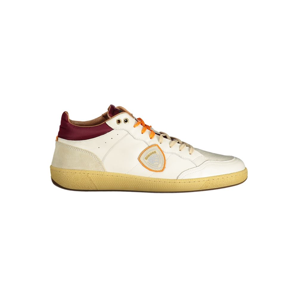 Blauer Bianco Leather Men Sneaker